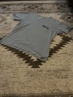 MHL.マーガレットハウエルグレーTシャツLサイズポケット付きメンズレディース