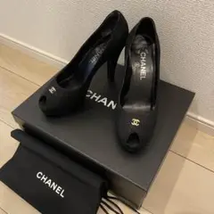 【定番♢キャビアスキン】◆CHANEL◆フットベット サンダル シャネル CHANEL フッドベット サンダル キャビアスキン