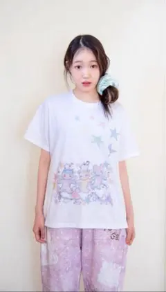 igusa Tシャツ 星、音符