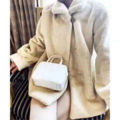 EDIT.FOR LULU ミンク フェイクファーコート