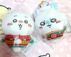 ちいかわ エニマイくじ D賞 ぬいぐるみキーホルダー ちいかわ・モモンガ セット