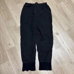 ohako number18 ブラック　パンツ　オハコ　ハグハグ　黒　綿　日本製