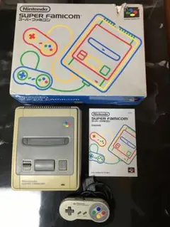 スーパーファミコン本体・専用コントローラー 動作確認済み。