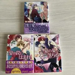 愛の罠にはまれ! 愛の夜明けを待て! 愛の巣へ落ちろ! 3冊セット