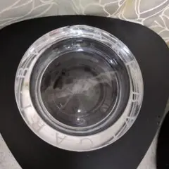 BULGARI ロゴ入りクリスタルトレイ
