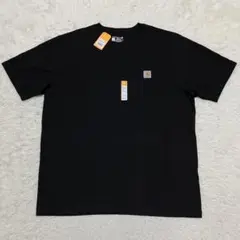 《未使用タグ付ビッグシルエットL》カーハートポケットtシャツルーズフィット