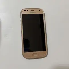 F-01L docomo らくらくスマートフォン ゴールド