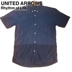 【日本製】UNITED ARROWS Rhythm of Life 半袖シャツ