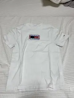 Tommy Hilfiger 刺繍ロゴ Tシャツ ホワイトXS
