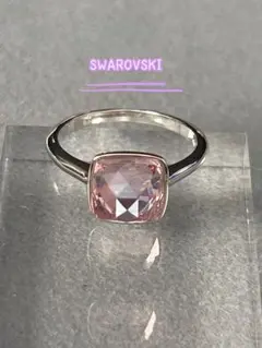 Swarovski スワロフスキー スクエア リング 52 (11号)