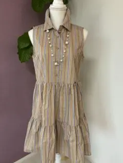 ❤️GAUDI ストライプ　ミニワンピース❤️新品！
