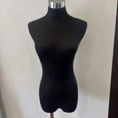 ブラックファブリックマネキン