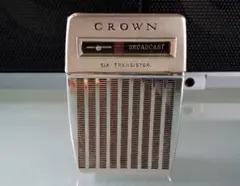CROWN RADIO　3バンドラジカセ　RX-2000 CROWN RADIO 3バンドラジカセ RX-2000 アンティーク - メルカリ
