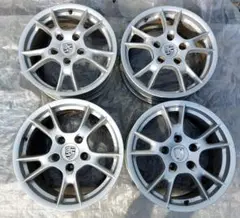 【値下げしました‼】ポルシェ987・17インチアルミホイール4輪+おまけ前輪１