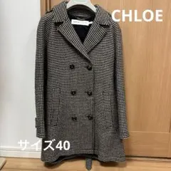 SEE BY CHLOE コート サイズ40 シーバイクロエ フード
