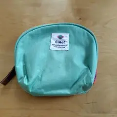 CiAo! ミントグリーン ポーチ