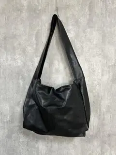 FEKETE フェケテ フェイクレザーバッグ ショルダーバッグ メンズ ブラック
