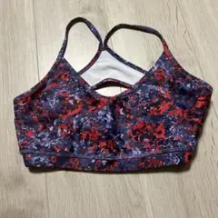 スポーツウェア　赤・青・紫のグラデーション　トレーニング用　JAZZERCIZE