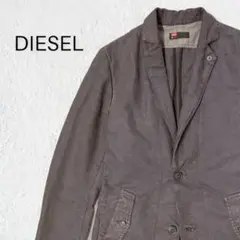 DIESEL テーラードジャケット コットン サイドベンツ カジュアル 美品