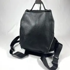 Box21 レザーリュック・バックパック ブラック