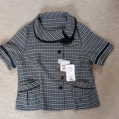 事務服　オーバーブラウス　半袖シャツ 13AR