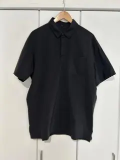 半袖ワークシャツ　ブラック