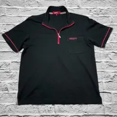 ケンゾーゴルフ　ハーフジップ　ポロシャツ　ｗ0325-0715-①-②