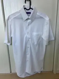 PSFA i-shirts アイシャツ 半袖シャツ 白 ワイシャツ 39 M