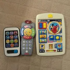 知育 玩具 英語 スマホ リモコン タブレット ディズニー フィッシャープライス