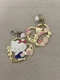 ハローキティ チャーム2種セット ユニバ