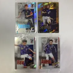 ツインウエハース日本代表ver4枚セット