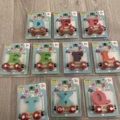 vilac ABC train アルファベット　トレイン 10個セット　知育