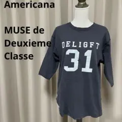 【美品】アメリカーナ DELIGHT BACK HENRY カットソー