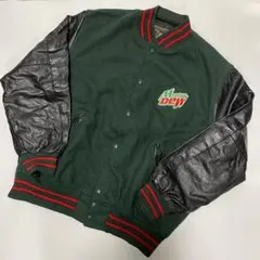 超希少 マウンテンデュー スタジャン レザー 古着