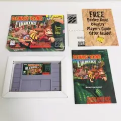 <最終セール>SNES スーパーファミコン ドンキーコング カントリー 箱説付