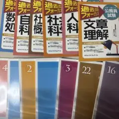 過去問題フォース 文書理解 15冊セット