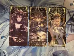 グラブル EXTRAフェス 2025 賢者箔押しステッカー　3枚セット