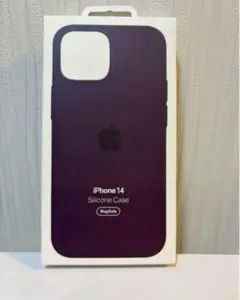 Apple純正 iPhone 14 シリコンケース Elderberry