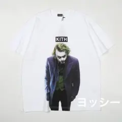 KITH X BATMAN JOKER ジョーカー プリント Tシャツ ホワイト