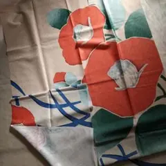 のれん✴️椿柄✴️ポリエステル(約85×150cm)
