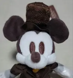 【タグ付き未使用】GODIVAミッキー　ぬいぐるみバッジ