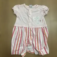ストライプ柄ロンパース 70cm crue des petits