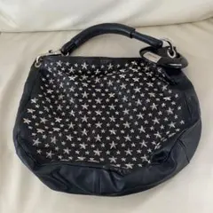 【JIMMYCHOO スカイバッグ スタッズ バングル付 ホログラムタグ有
