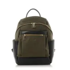 & chouette カーキ ブラック リュック(中古品)