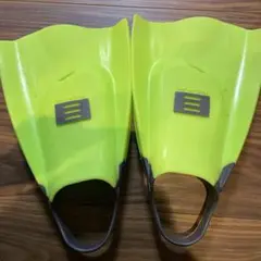 競泳用フィン トレーニング 水泳 黄緑サイズS