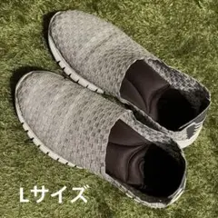 GENUINE Dickies ラメシルバー　スニーカー　スリッポン 靴