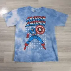 キャプテンアメリカ XL タイダイ Tシャツ