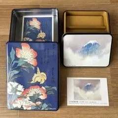 【美品】　東京国立博物館コラボ　メリーチョコ 空き缶　2個