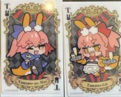 ワダアルコ展 トランプ風カード 玉藻の前 タマモキャット fate fgo 特典