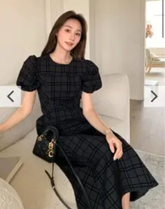 【BIRTHDAY BASH】CHER PLAID A LINE DRESS